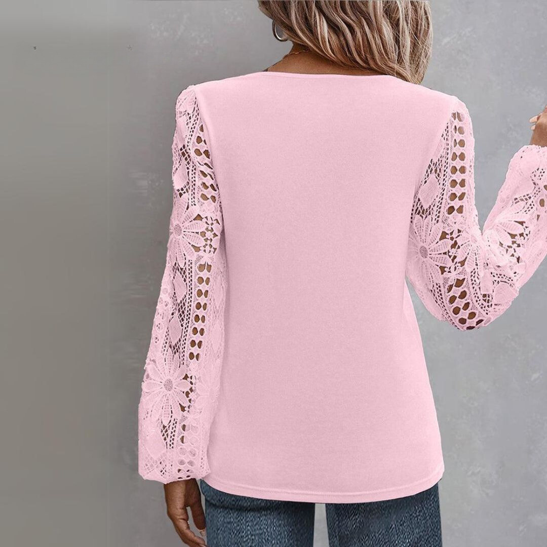 Elegance - Casual Lace Blouse