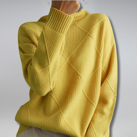 Elegance - Cashmere Turtleneck Sweater